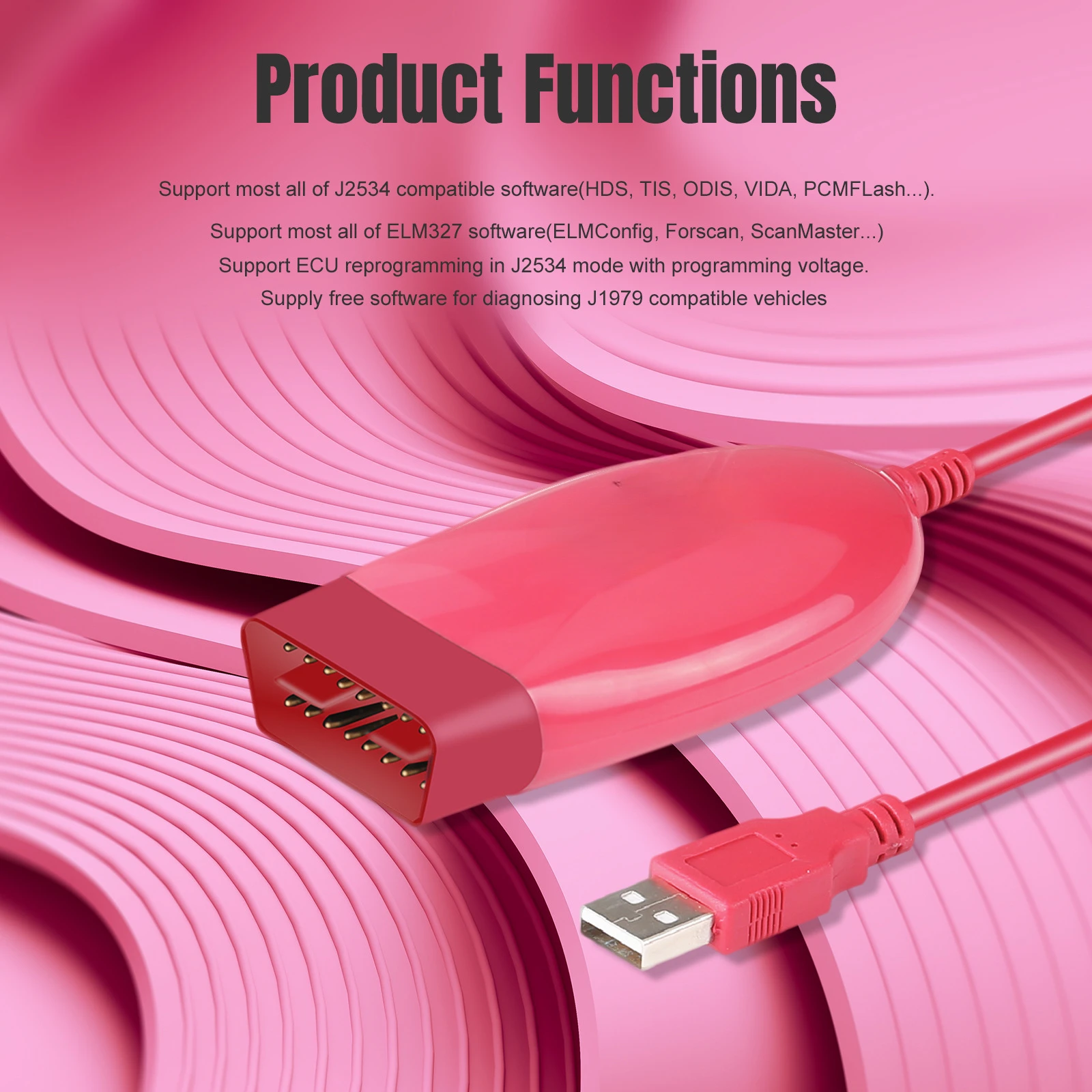 VNCI J2534 Nano поддерживает режимы и ELM327 автоматически переключает