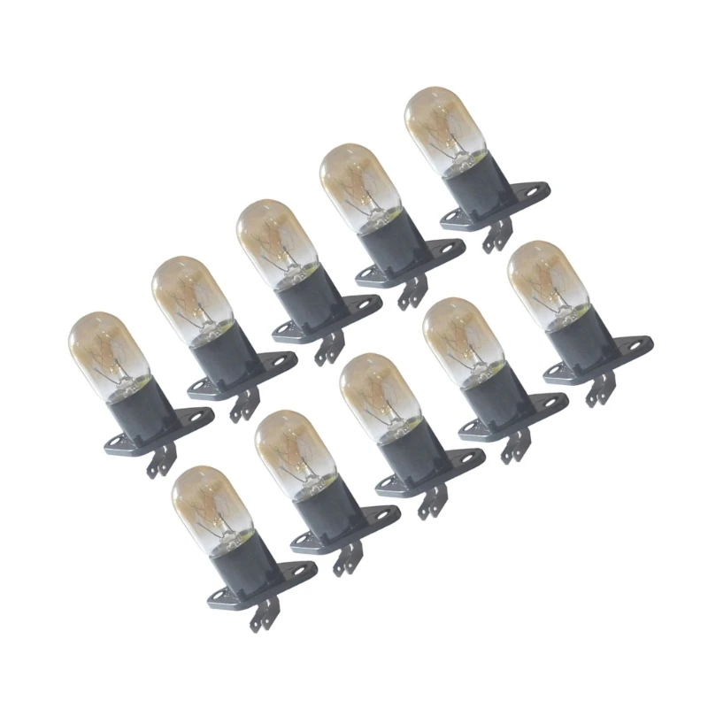 10 упаковок многофункциональных микроволновых ламп с патроном для микроволновой