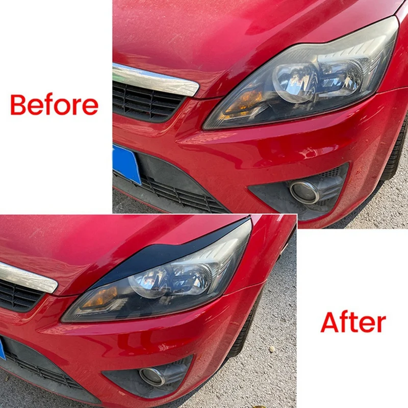 

1 пара декоративных наклеек для передней фары Ford Focus MK2 C307 2008-2011