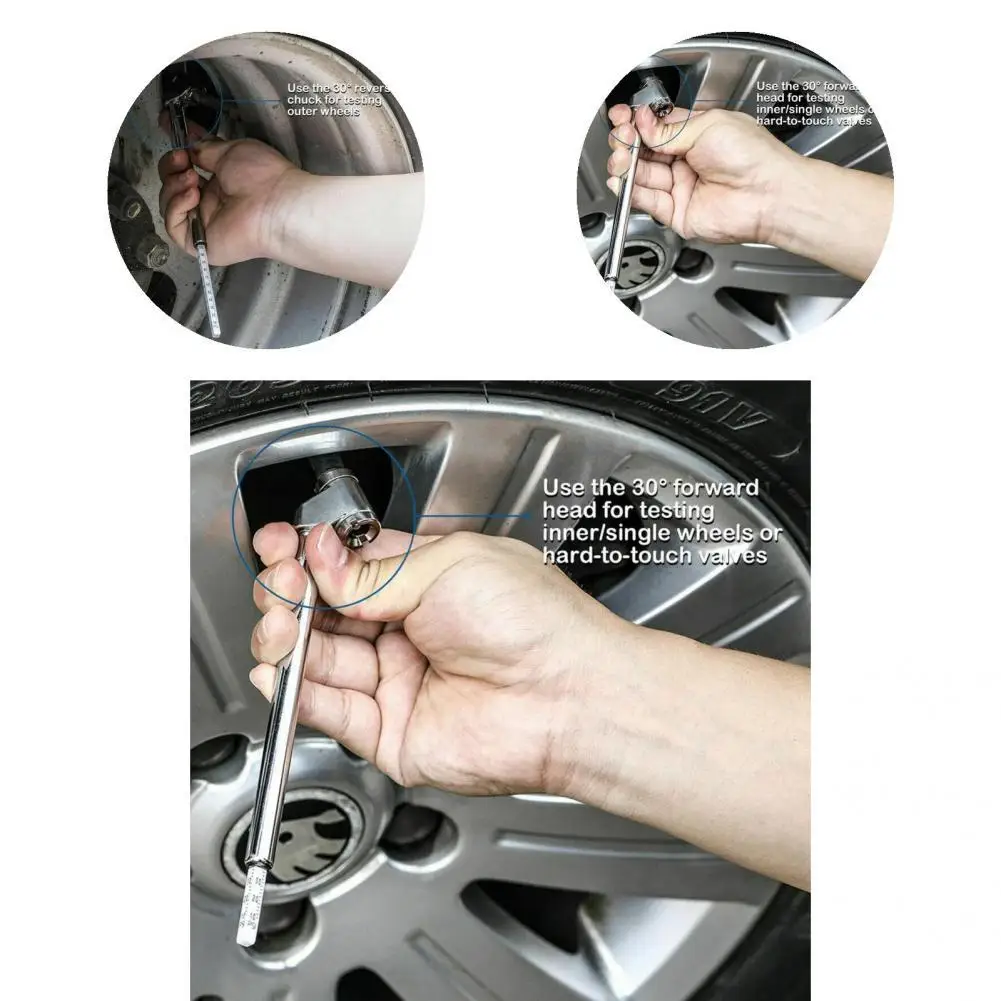 

High-precision Reliable 10-120PSI Durable Tire Pressure Monitor for Car