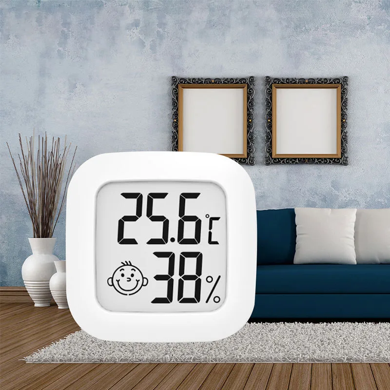 mini lcd digital thermometer hygrometer electronic temperature humidity meter sensor gauge weather station for home office free global shipping