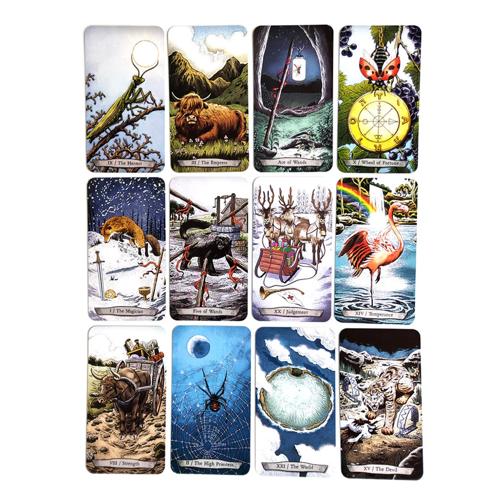 

Full English Tarot Cards Full English Version Tarot Cards Exquisite Deck And Guide Book Interesting Tarot Board Games Tarot