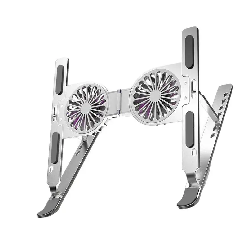 

Laptop Cooling Pad Portable Slim Laptops Stand Notebook Cooler Cooling Pad Stand With USB Powered Fans For Laptops Within 17in