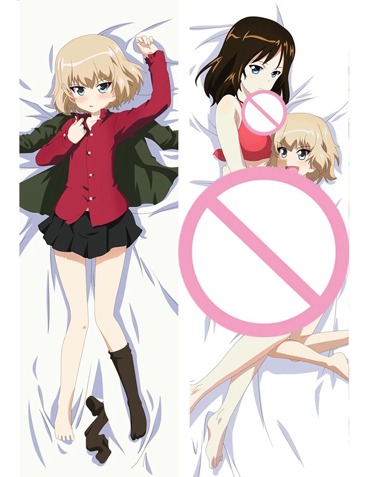 

Girls Und Panzer Dakimakura Cover Cute Moegirls Customize Pillowcase Otaku Bedding Pillows Hugging Body Sofa Cushion Cover