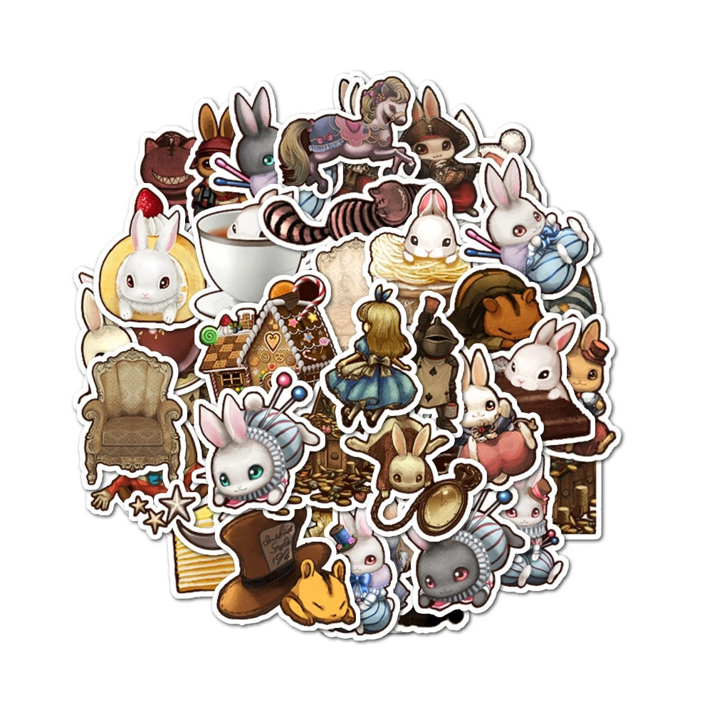 Самоклеящиеся наклейки в стиле ретро