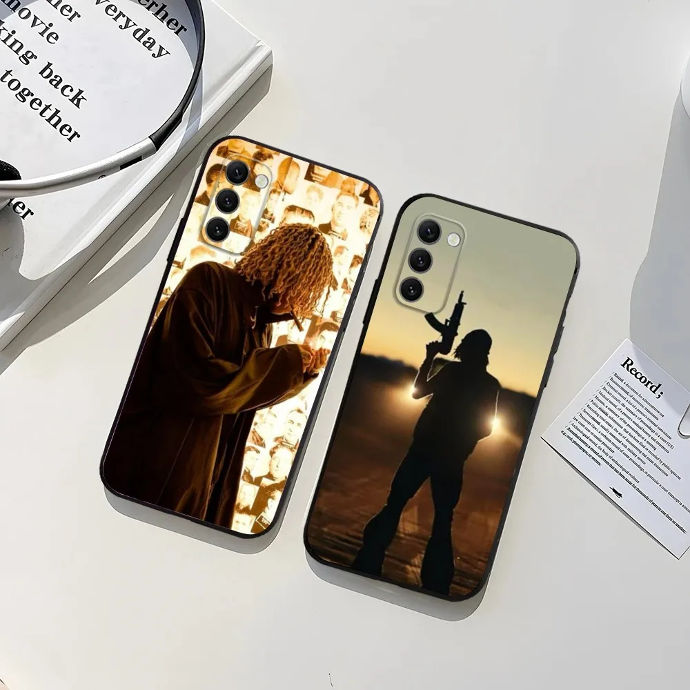 Rich A-Amiri Phone Case For Samsung Galaxy A13 A21s A22 A31 A32 A52 A53 A71 A80 A91 Soft Black Shell