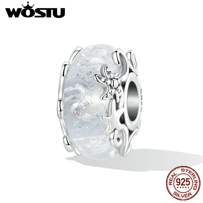 Бусина-Шарм из серебра 925 пробы для браслета