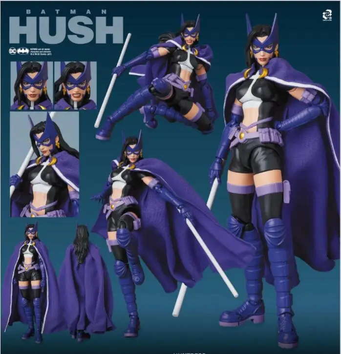 

Original Anime Mafex Huntress No.175 Mafex Nightwing (Batman: Hush Ver.) Collection Figures Model Toys Kids Gift Free Shipping