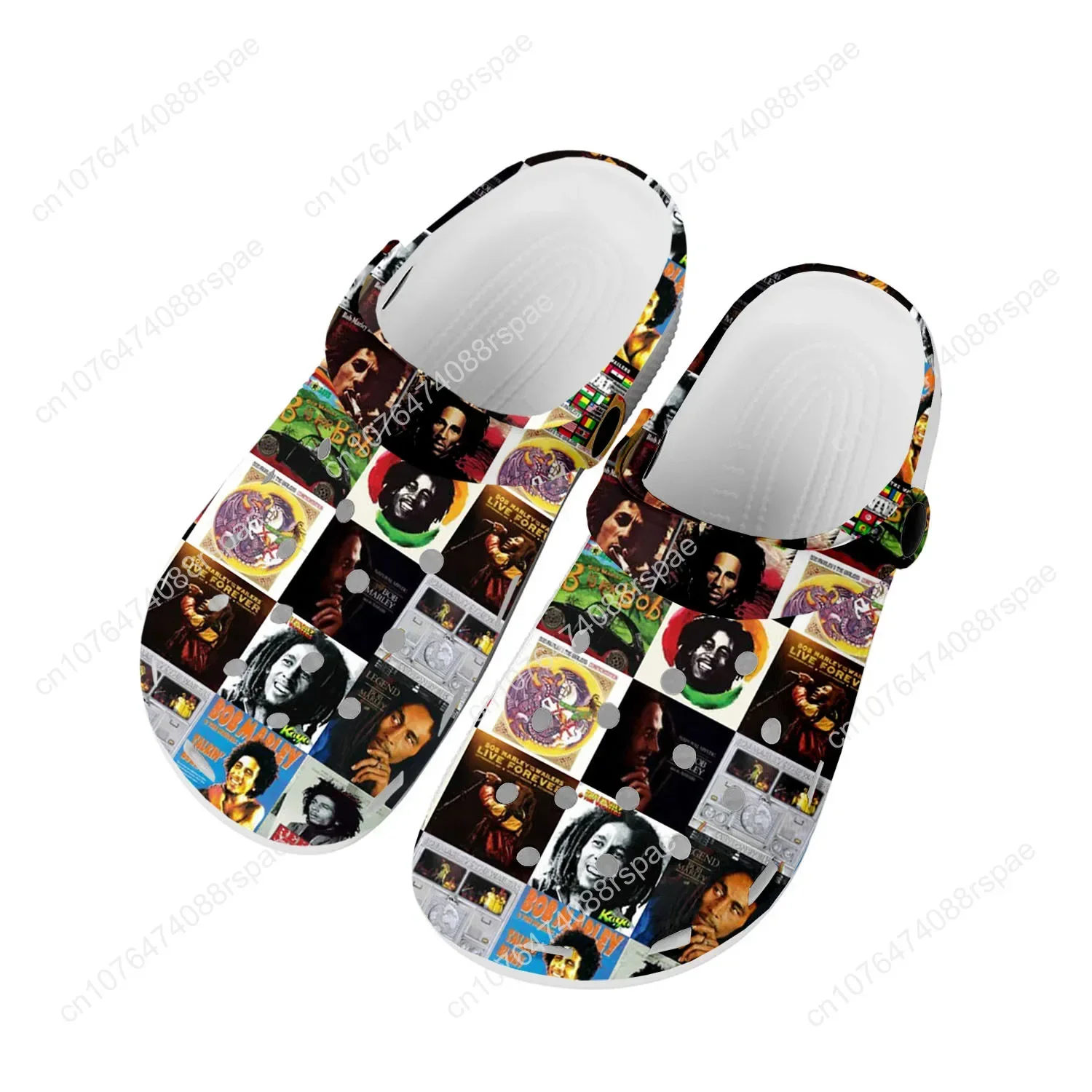 Сандалии Reggae для мужчин и женщин обувь дома клоги звезда музыка драпировка Боб