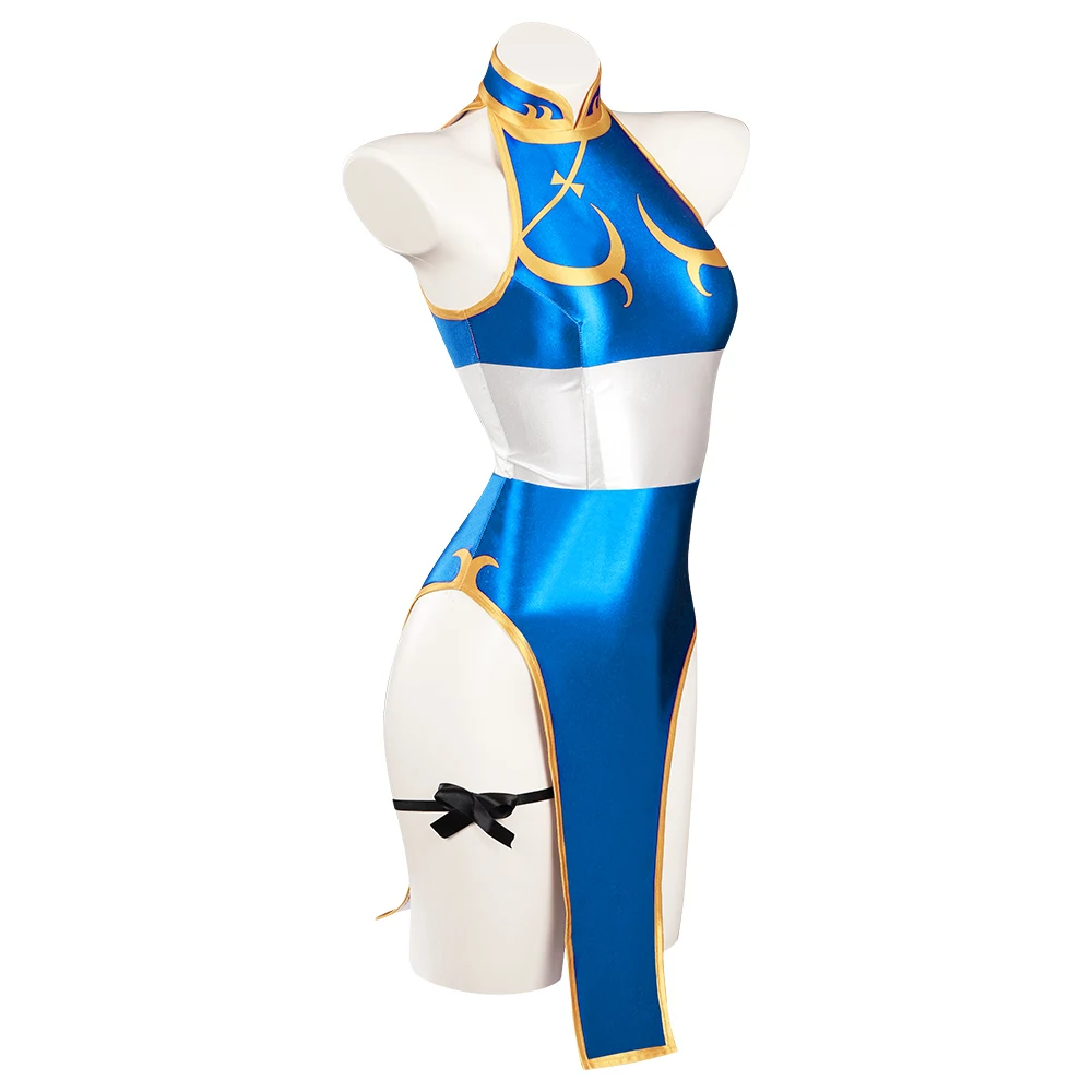 Сексуальный купальник Chun-Li костюм для косплея платье купальники наряды