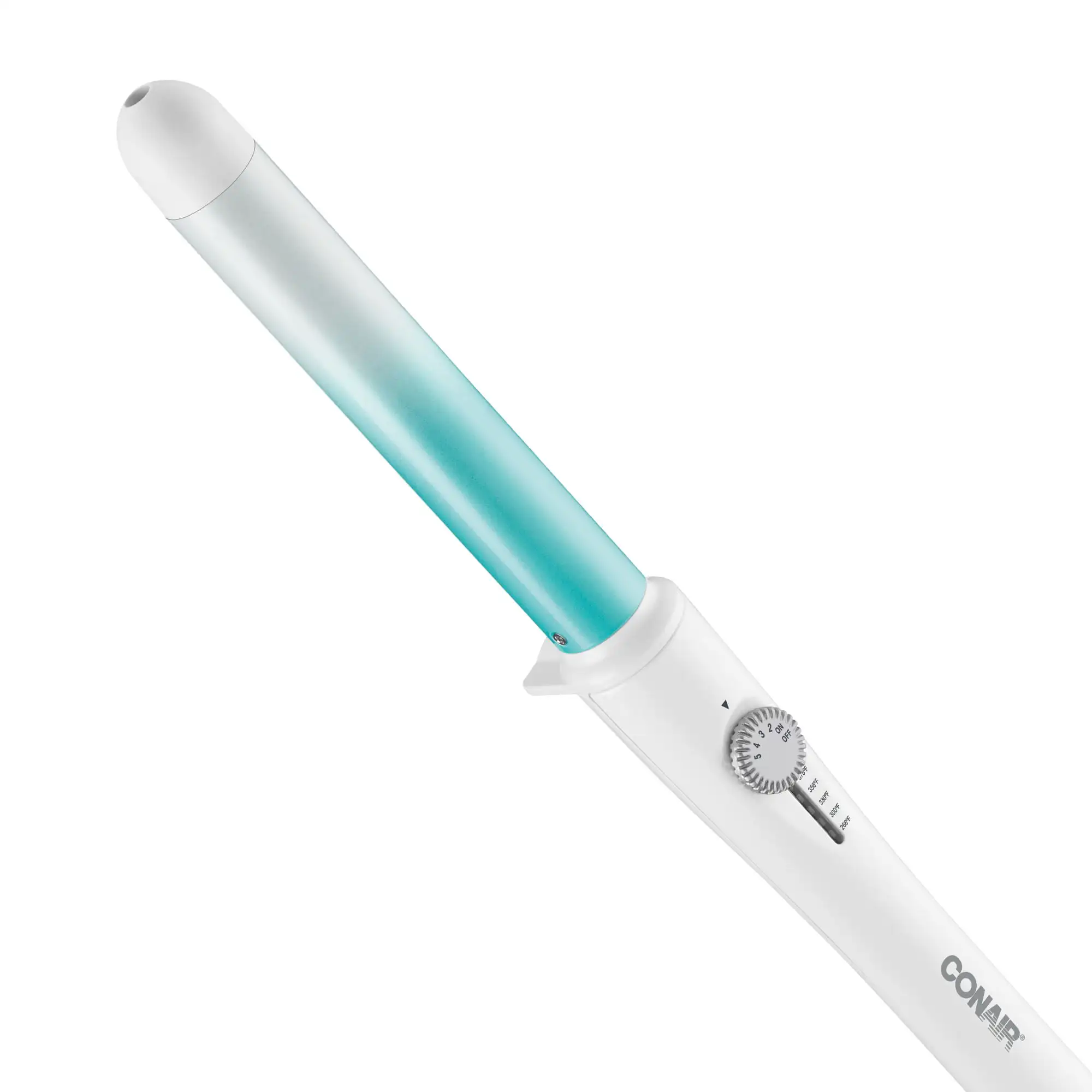 

Oh-So-Kind Travel Size 1" Ceramic Hair Curling Wand, White, Model CD955