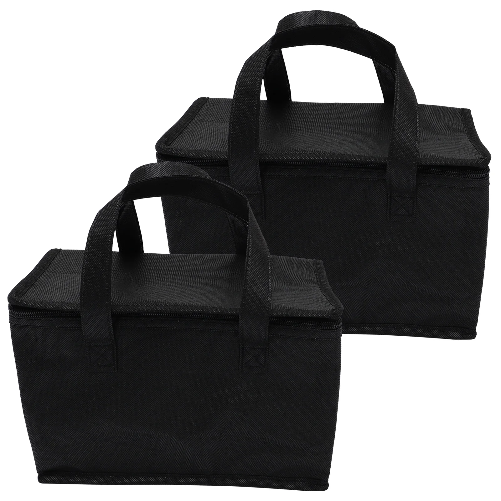 

Insulatedfood Cooler Lunch Deliverygrocery Tote Picnic Reusable Zipper Coolinggroceries Storage Cake Shopping Warmer Outdoor Box