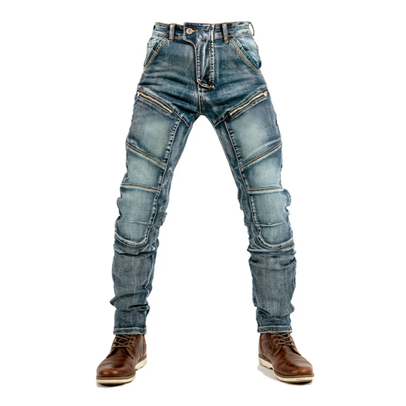 

Men's Street Street Hip Hop Jeans 2023 Fashion Blue Slim Jeans Men's Fashion Casual Trousers Large Size Men's Straight Trousers
