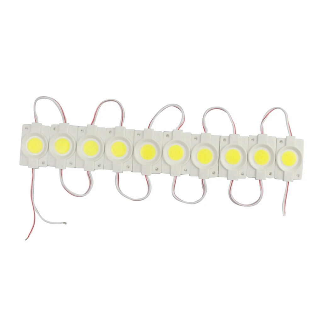 20pcs 12V Round COB Led Module Waterproof IP67 For Car Light Strip Advertisement Design Sign Backlight LED Modules