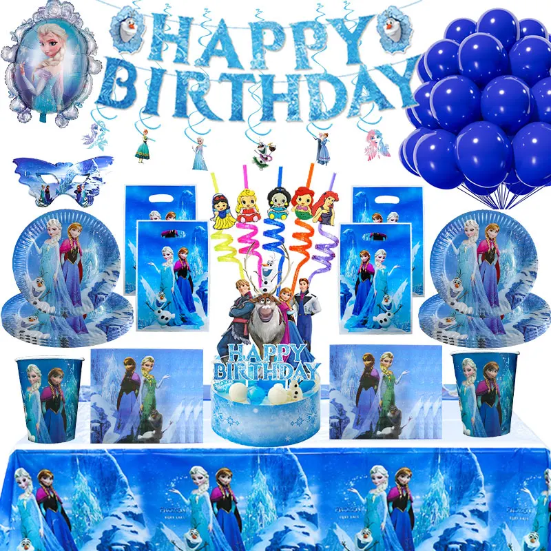 Украшения для дня рождения Холодное сердце Диснея посуда коробка конфет