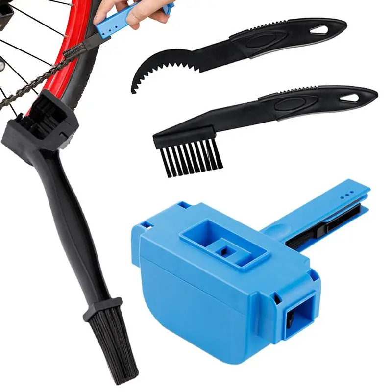 

Очиститель цепи для велосипеда, устройство для чистки цепи с несколькими наборами щеток, устройство для чистки велосипеда