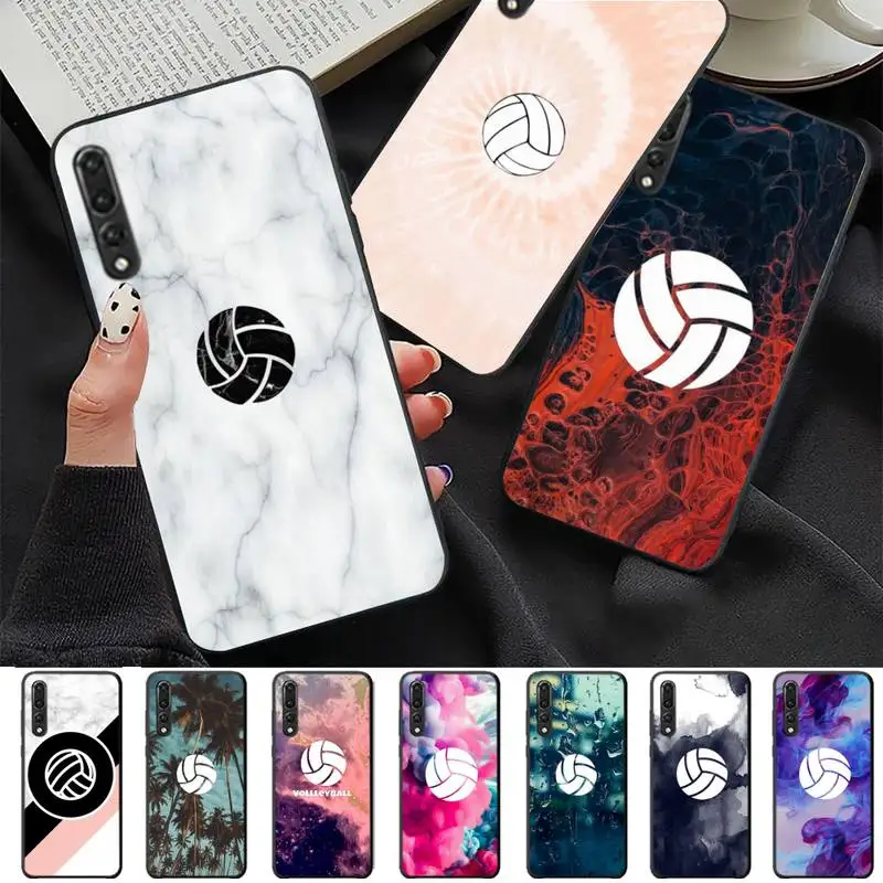 

Volleyball Painted Phone Case for Huawei P30 40 20 10 8 9 lite pro plus Psmart2019