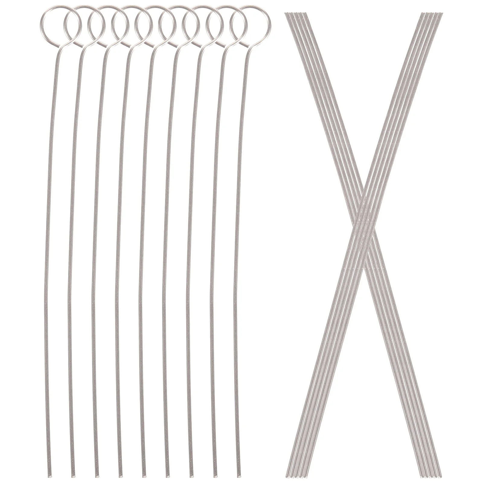 

20 Pcs Inoculation Device Laboratory Kit Tools Rings Inoculating Loop Microbiology Needles