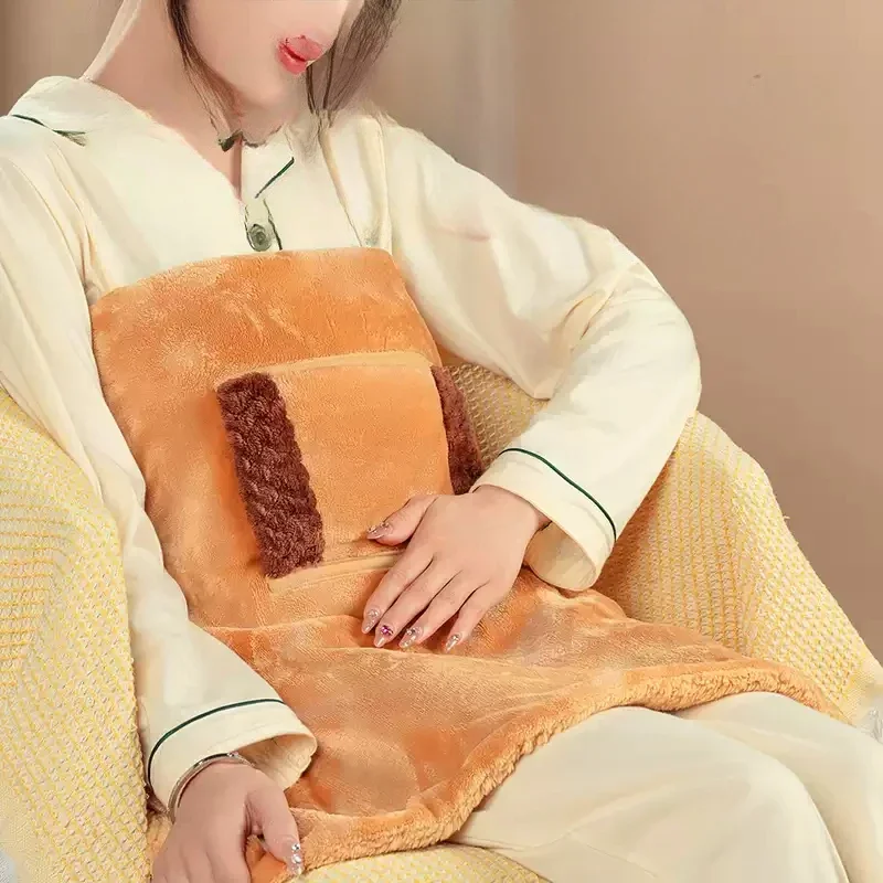 Электрическое одеяло односпальное с подогревом для офиса