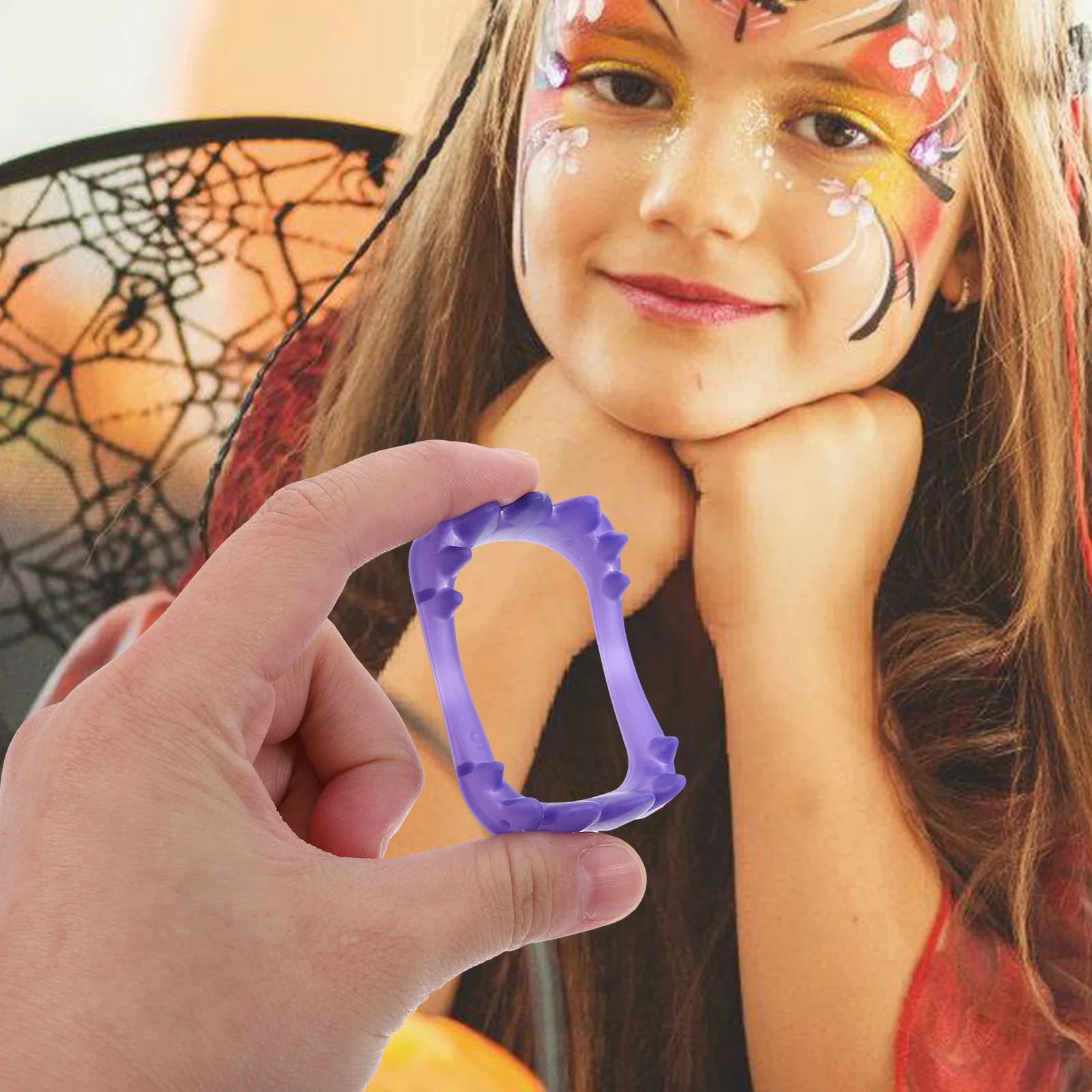 50 шт. игрушки Хэллоуин протезы поддельные зубы костюм реквизит для вечеринки