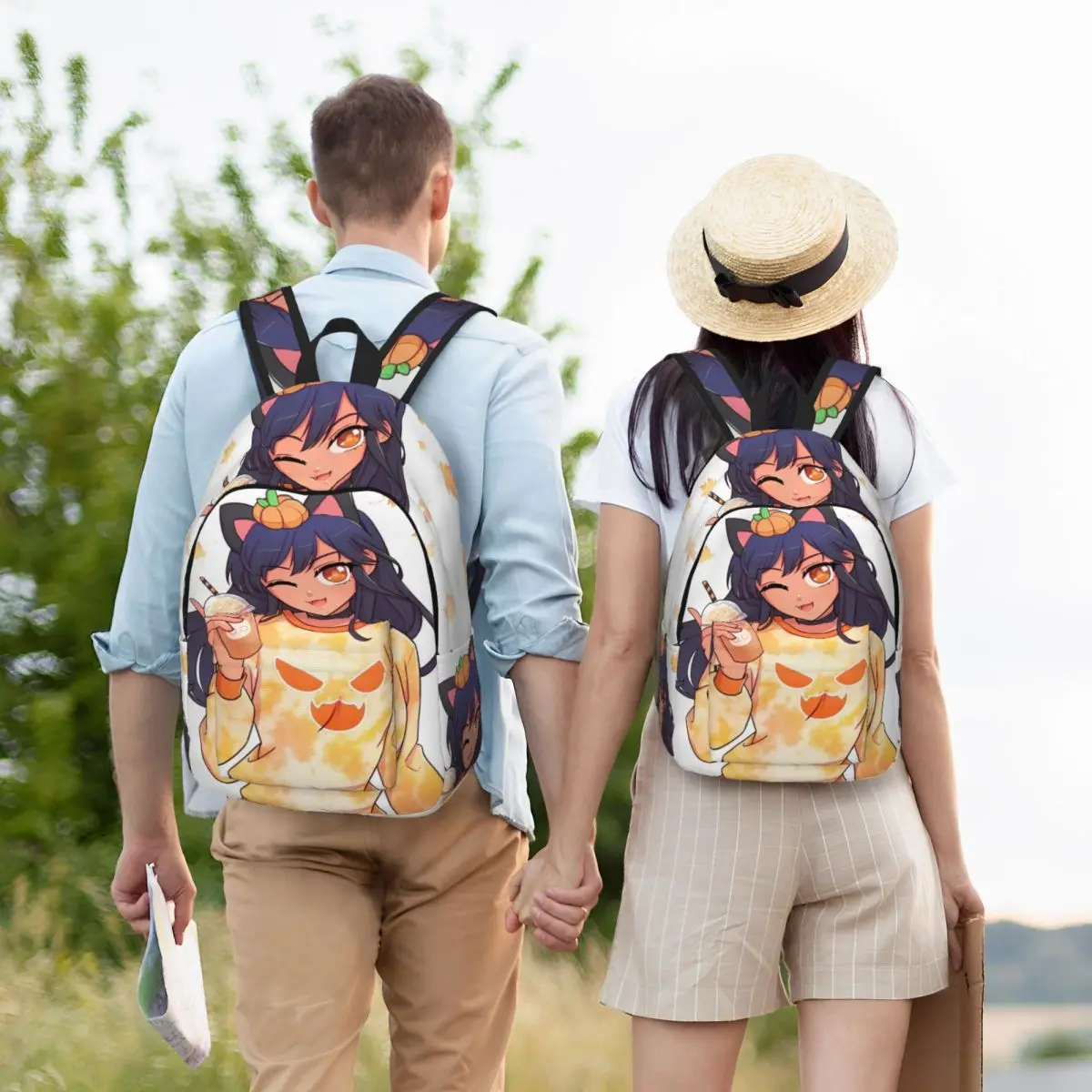 Осенний афмау! Рюкзак для дошкольного детского сада школьников Джессики бравура