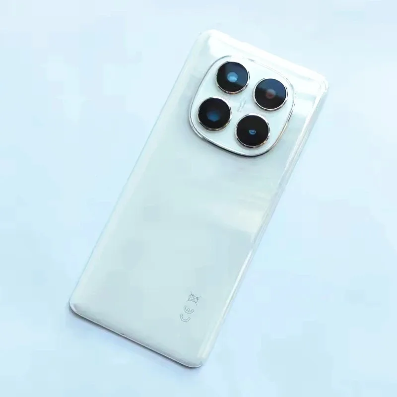 Фото Заднее стекло крышки батарейного отсека для Xiaomi Redmi Note 14 Pro 5G, задний корпус панели с запасными частями для объектива камеры №2