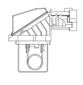 Cooling Electric fan resistor 308 (07-)/C4 (04-) (connectors from the end 6A/14A) Luzar | Fans & Kits