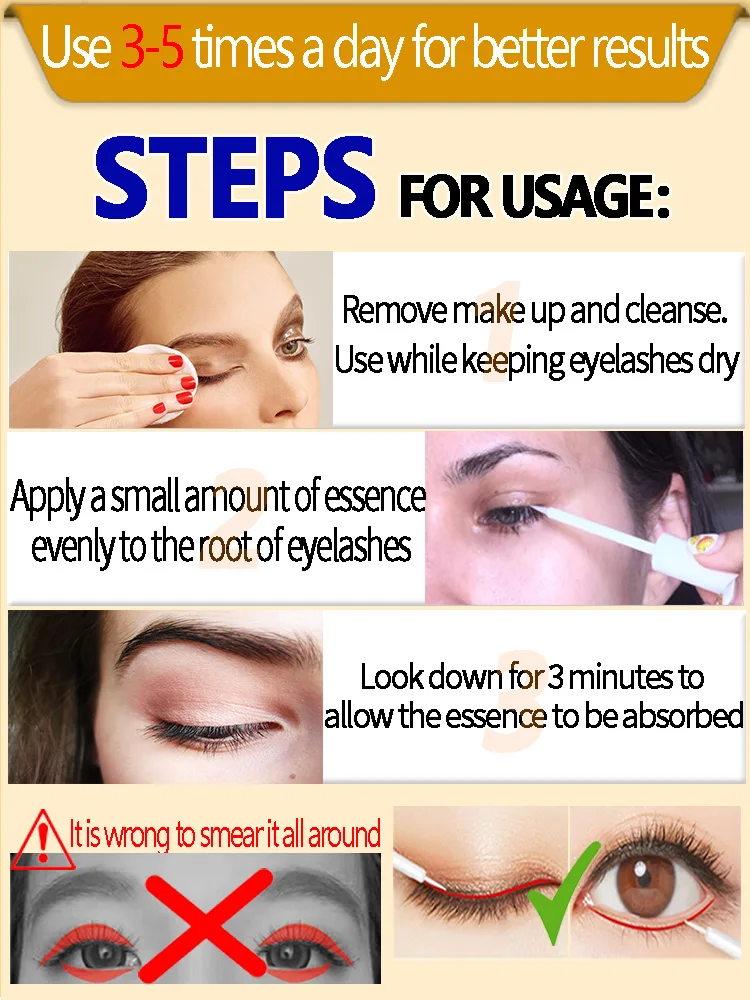 Сыворотка для наращивания ресниц натуральная густая тонкая кудрявая 7 дней
