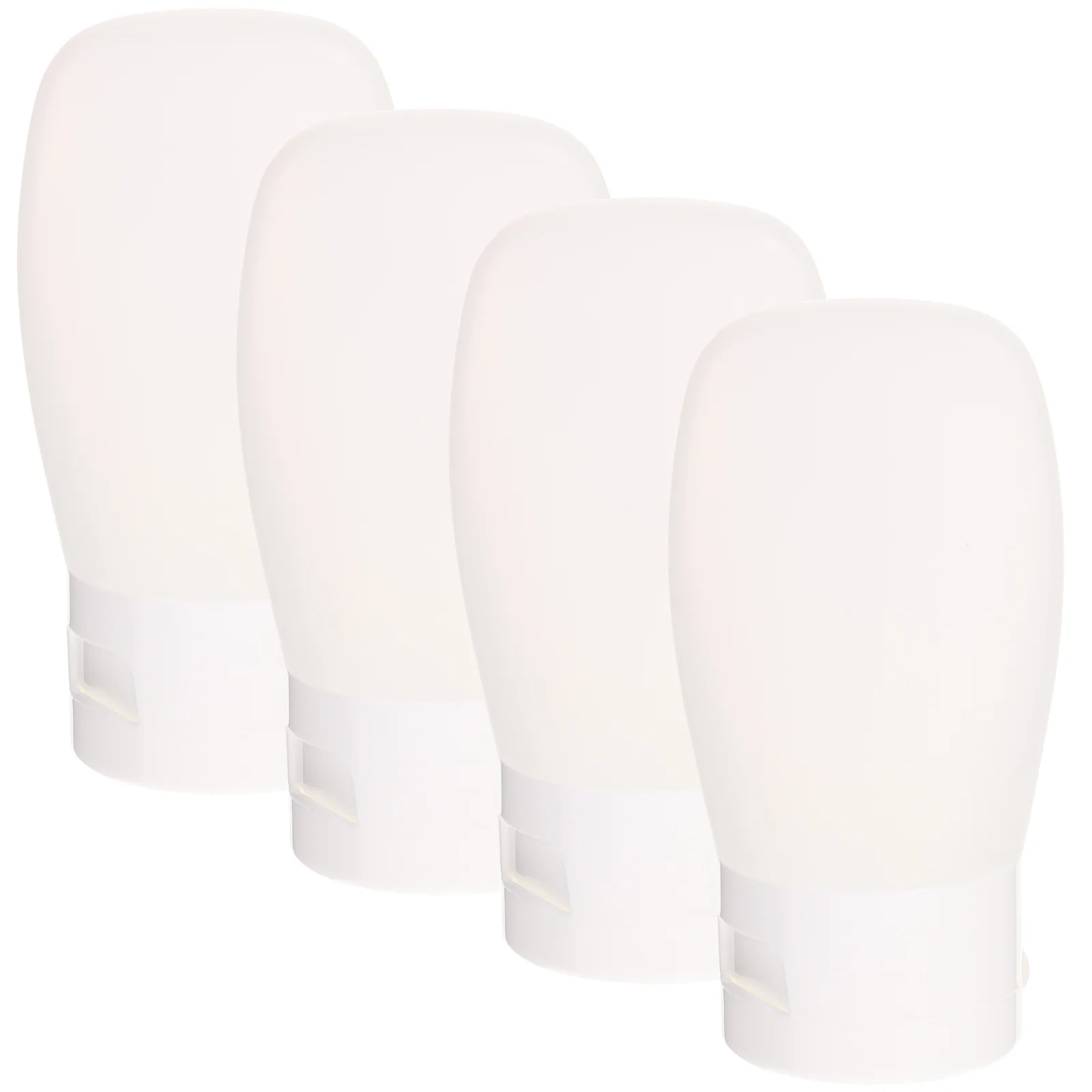 

4Pcs 30ml Portable Travel Bottles Set Leak Proof Tubes Toiletries Containers Makeup Lotion Bottles for Cleaner Shampoo Liquids