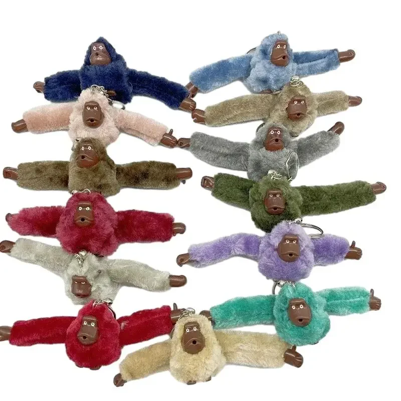 

Long Armed Monkey Plush Toy Bag Pendant Crossbody Bag Backpack Key Chain Pendant Doll Keychain Birthday Gift