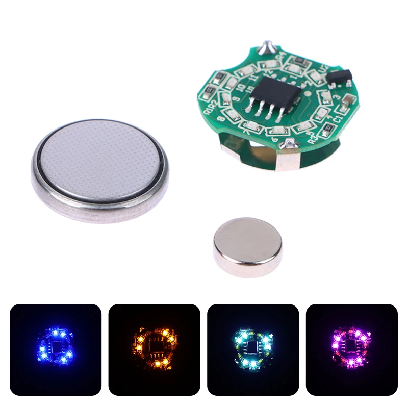 

1Pc Miniature LED Magnetic Control Light Model For DIY Toys Car Robot Lighting Materials Wireless Lamp Accessories