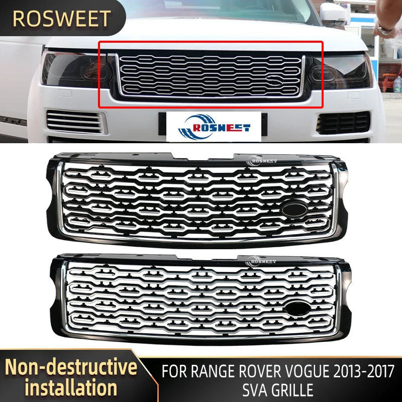 

For Land Rover Range Rover Vogue 2013-2017 Year L405 Upgrade 2018 SVA Style Grille