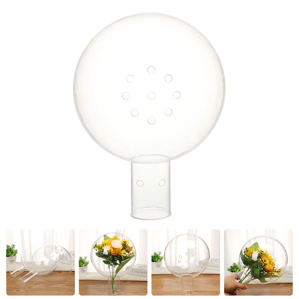 

Balloonflower Balloons Bouquetrose Bubble Led Clear Fillable Light Diy Transparent Stuffing Materialwedding Day Party Acrylic
