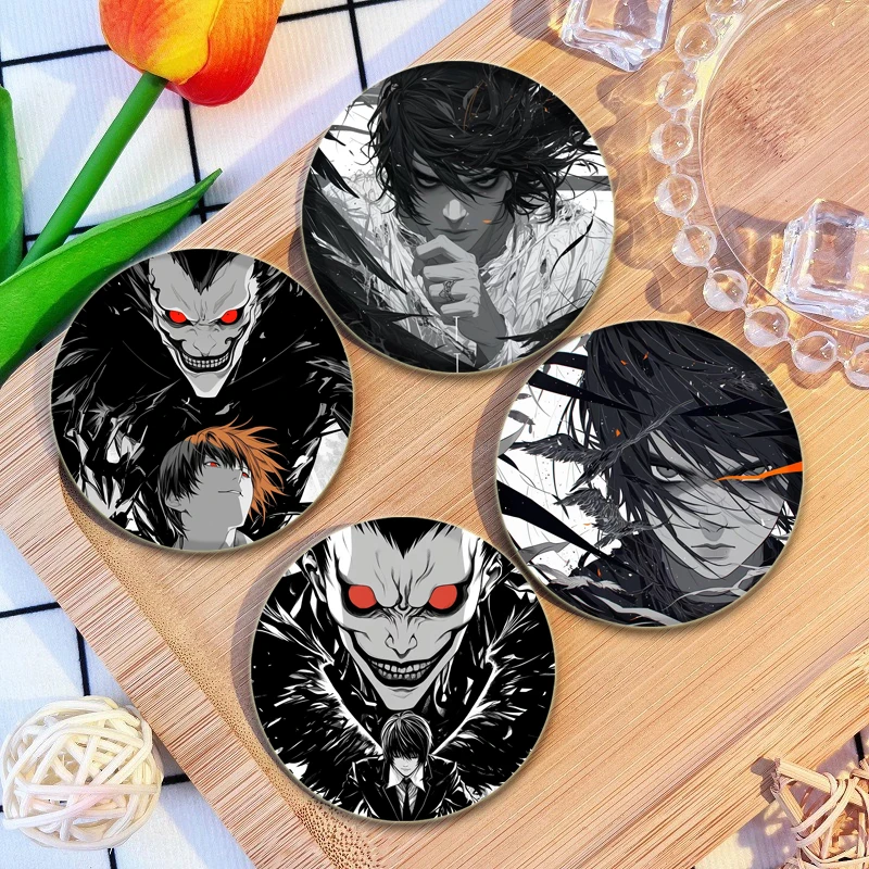 Эмалированные броши в стиле аниме Тетрадь смерти