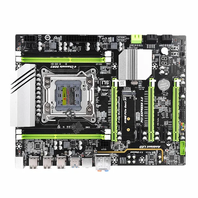 The new x79 lga2011 motherboard supports 32g server ECC memory e5-2670 2689 2690 and other CPUs 6