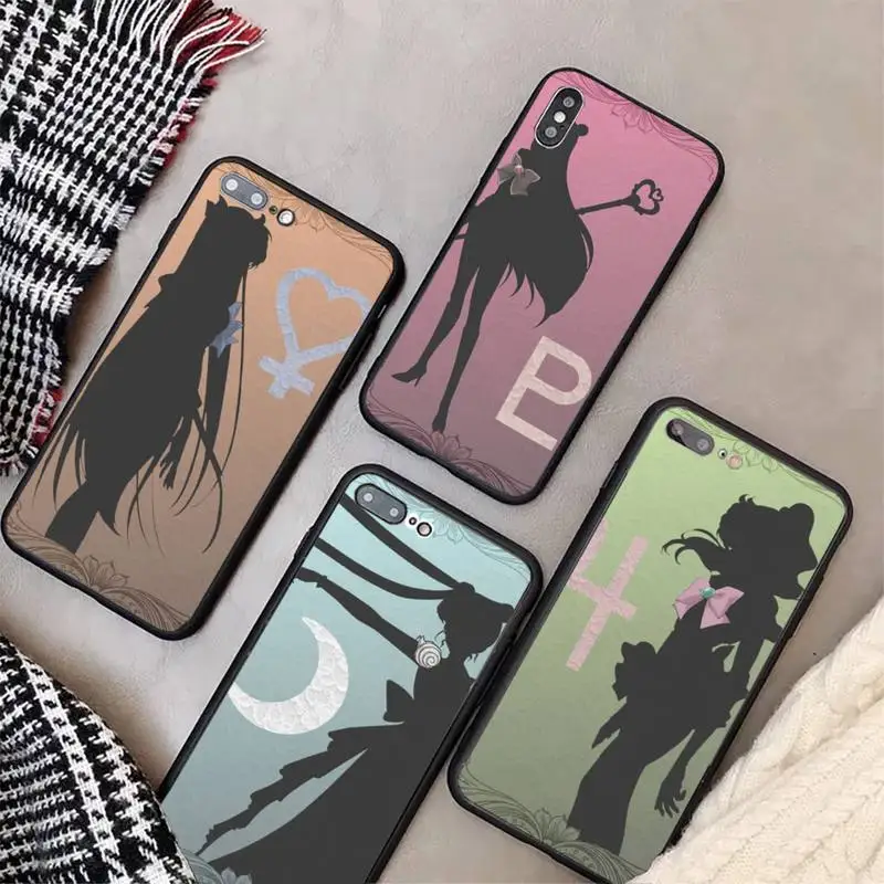

Sailor Moon Light and shadow Phone Case For Huawei P8 P9 P10 P20 P30 P40 Lite Pro SMART2019 Cover Fundas Coque