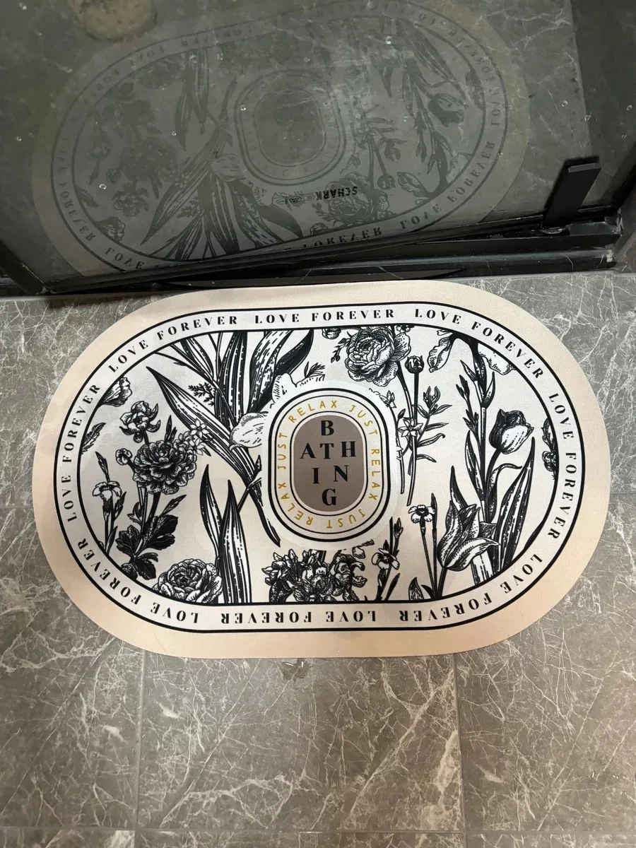 Alfombrilla antideslizante calavera escalofriante puerta alfombrilla Neem 19 cocina dormitorio sala estar