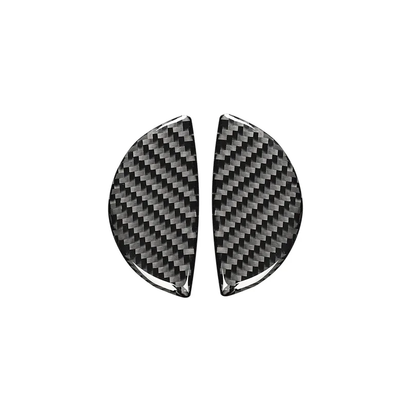 Наклейки на дверные ручки автомобиля из углеродного волокна декоративные