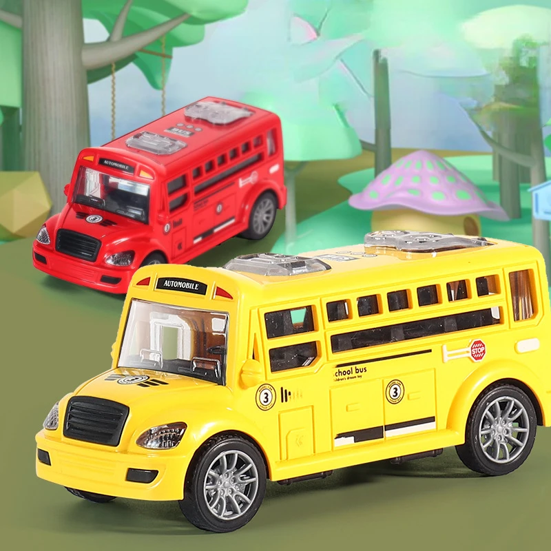 

Mini Model Pull Back Cars City Inertia Vehicles City Express Bus Double Buses Diecast Vehicles Toys Funny Children Kids Gifts