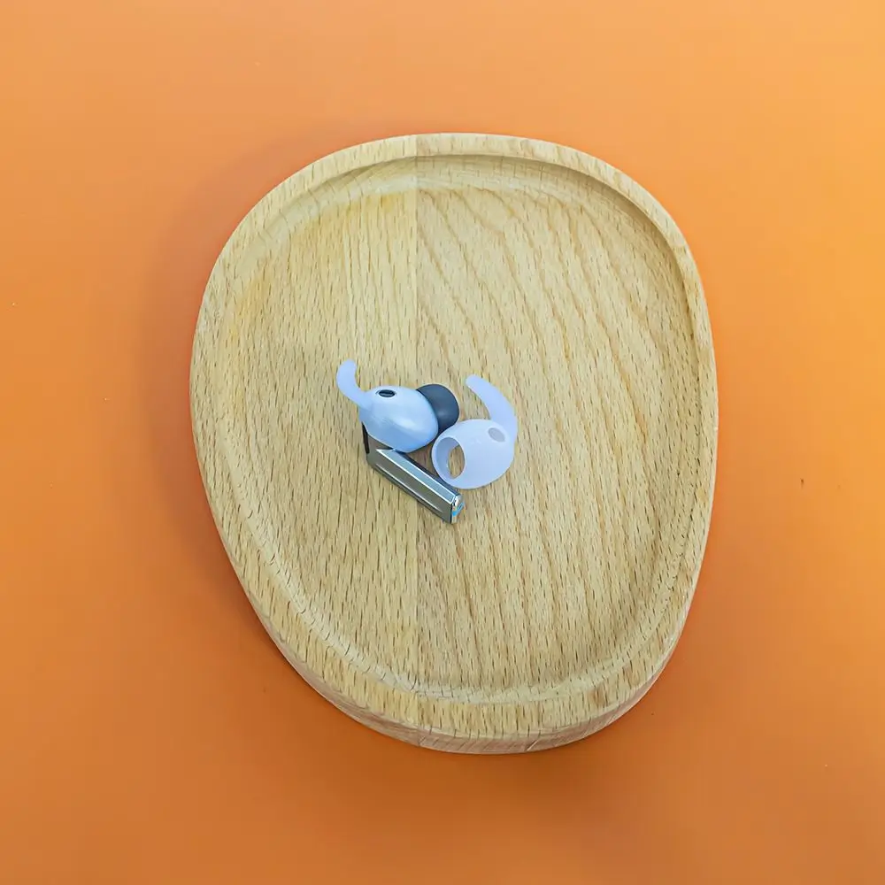 5 пар новых силиконовых насадок для ушей крючок с крыльями аксессуары наушников