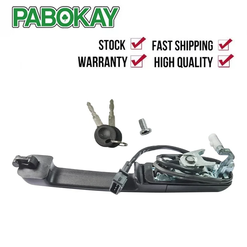 Для VW PASSAT B3 88-93 внешняя левая передняя дверная ручка центральный замок с ключами