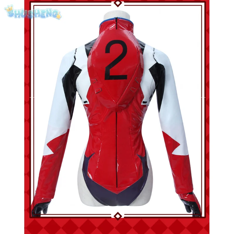 Машина EVA No 2 Аска Лэнгли Сорю карнавальный костюм сексуальный красный кожаный