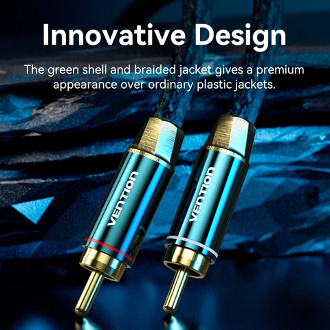 Кабель RCA Vention 2RCA-3,5 мм