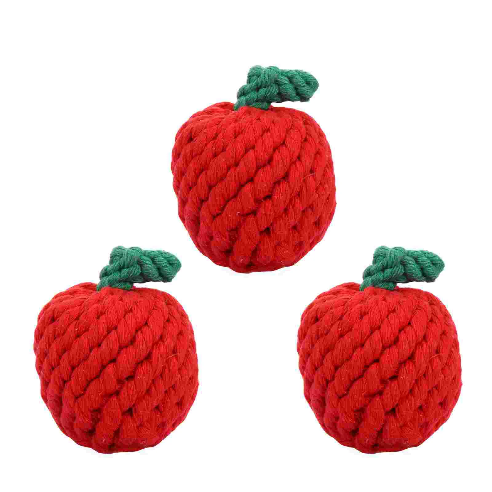 

3 шт., тканые игрушки для домашних животных