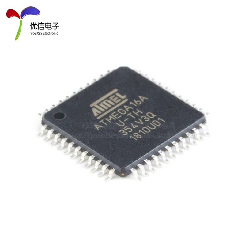 10 шт. оригинальная аутентичная пластырь Φ AVR MCU 8-bit microcontroller ATMEGA16A-AU