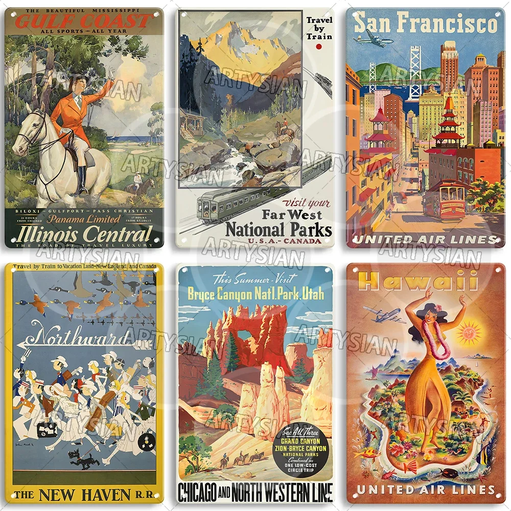 Дорожный постер Металлический знак Соединенных Штатов Новая Англия Бостон