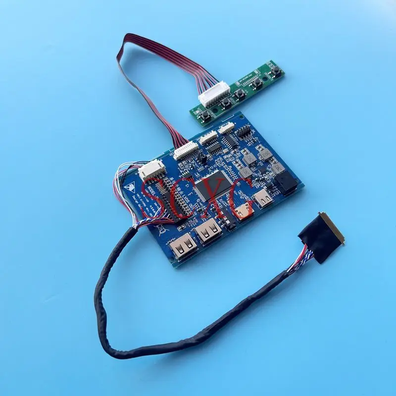 

Fit B140XW02 PCB 862 Driver Controller Board Laptop Monitor 40-Pin LVDS 14" TYPE-C 2-USB 1366*768 Mini HDMI-Compatible Kit DIY