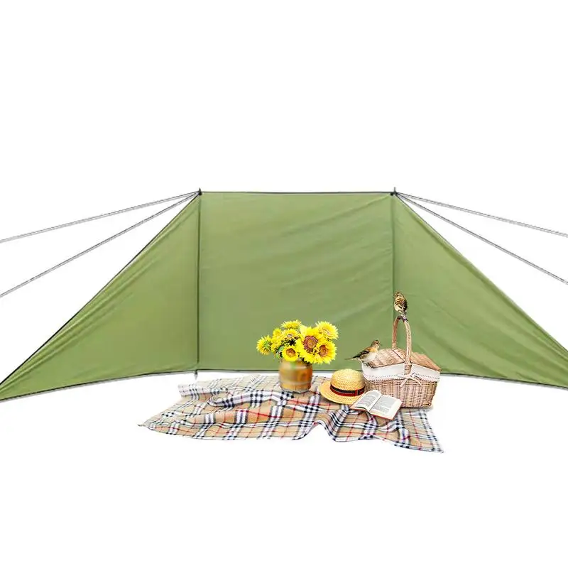 

Camp Stove Windscreen Camping Stove Windshield With Carrying Bag Sunshade Screen Practical Windshield For Outdoors For Picnic