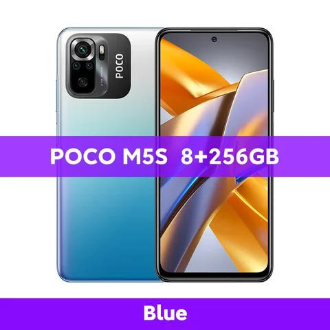 Смартфон POCO M5s, 4/64ГБ, 4/128ГБ, 8/256ГБ, global