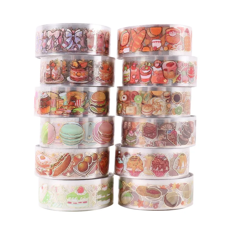 

Лента для скрапбукинга YOUQIWJ золотая 12 шт